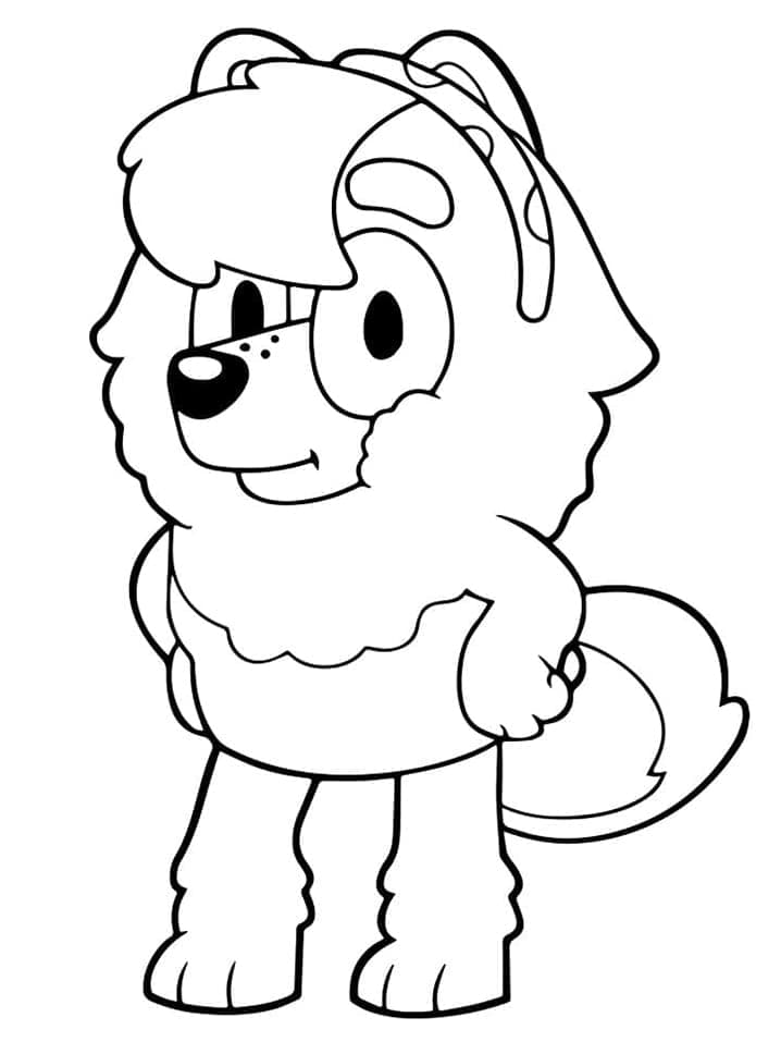 Desenhos Bluey Para Imprimir Colorir 47 - Desenho de Bluey para colorir