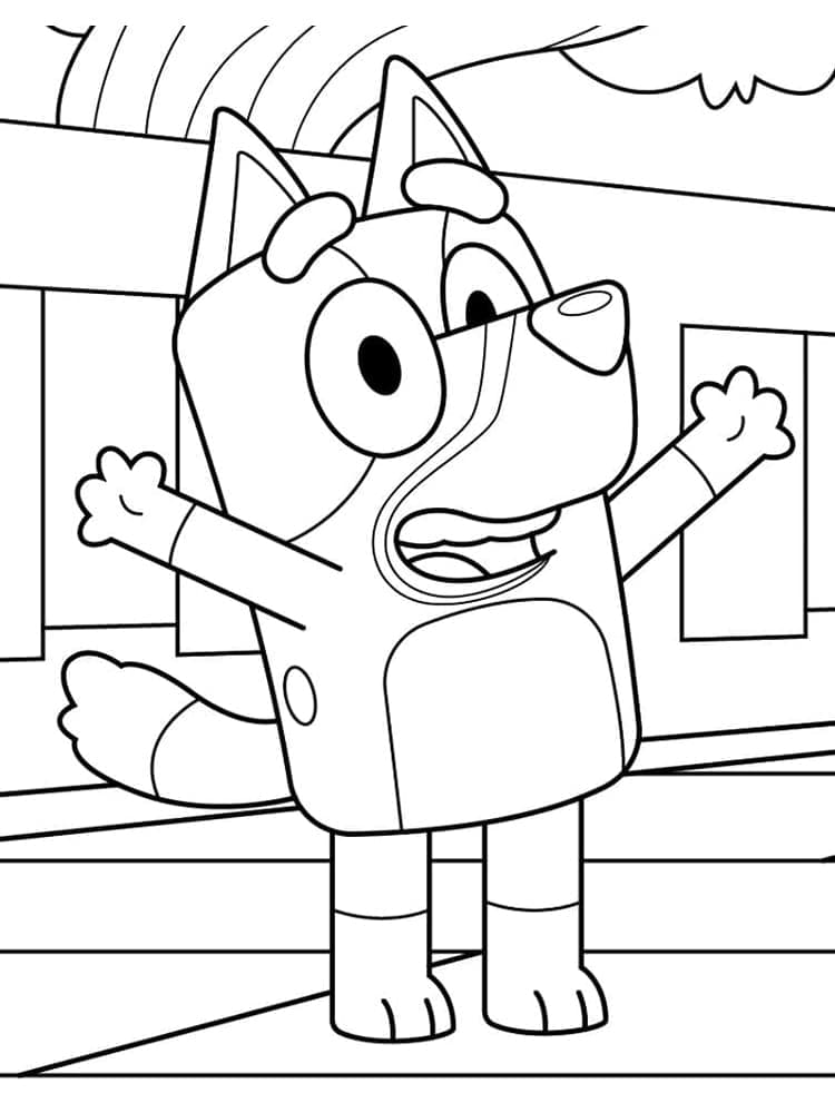 Desenhos Bluey Para Imprimir Colorir 48 - Desenho de Bluey para colorir