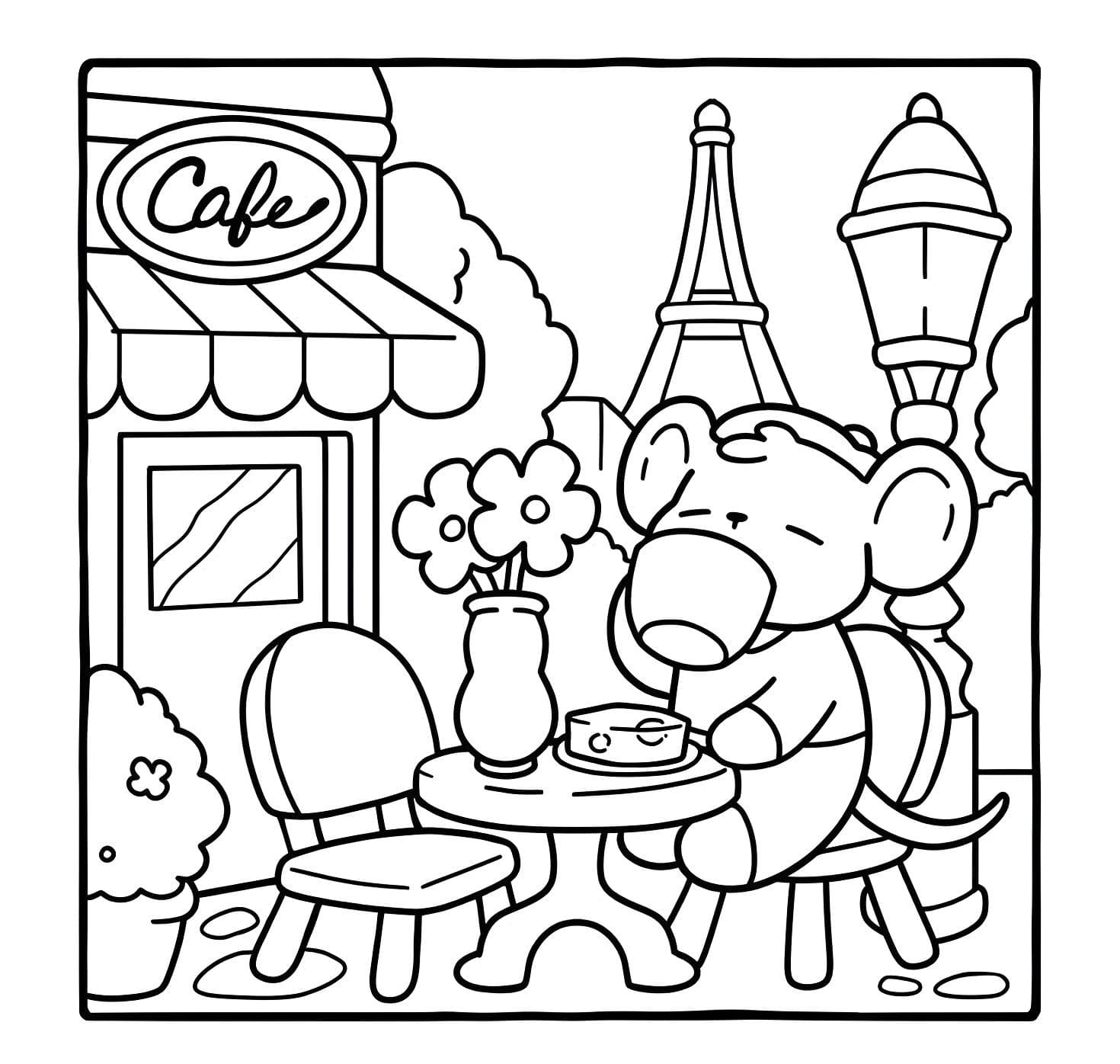 Bobbie Goods Para Imprimir 1 - Desenho de Bobbie Goods para colorir e imprimir grátis