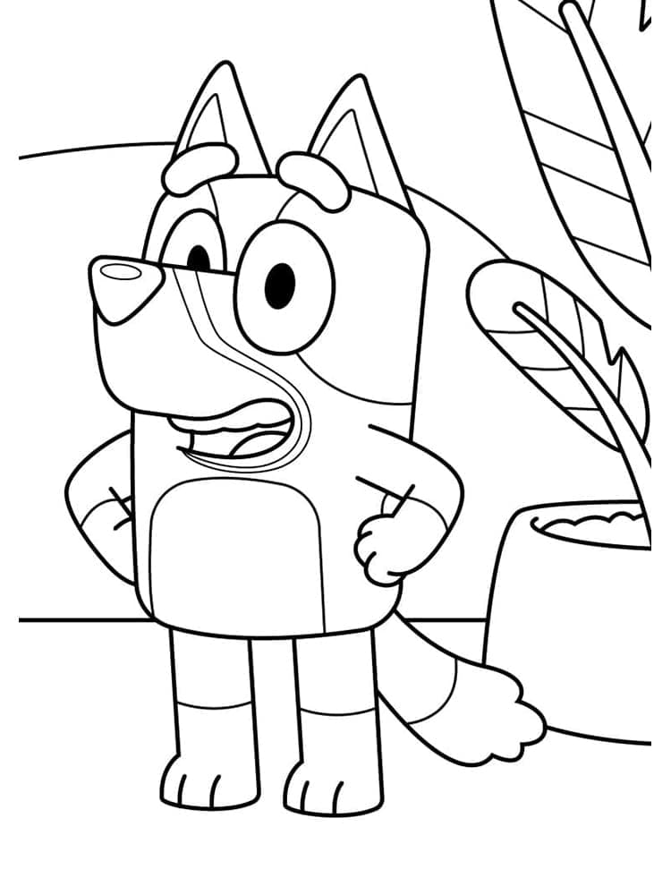 Desenhos Bluey Para Imprimir Colorir 44 Desenhos Bluey Para Imprimir Colorir 44 - Desenho de Bluey para colorir