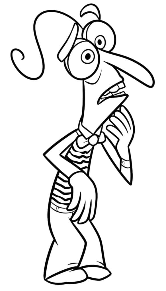 Desenho De Temer De Divertidamente Para Colorir 583x1024 Desenho De Temer De Divertidamente Para Colorir 583x1024 - Desenho de Divertidamente 2 para colorir