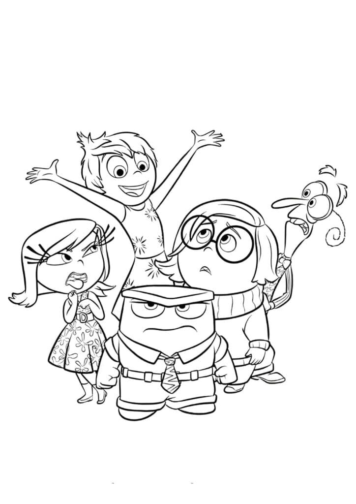 Desenho Dos Personagens De Divertidamente Para Colorir 724x1024 Desenho Dos Personagens De Divertidamente Para Colorir 724x1024 - Desenho de Divertidamente 2 para colorir e imprimir grátis