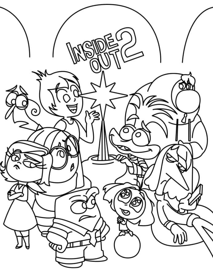 Desenho Dos Personagens De Divertidamente Para Colorir E Imprimir Desenho Dos Personagens De Divertidamente Para Colorir E Imprimir - Desenho de Divertidamente 2 para colorir