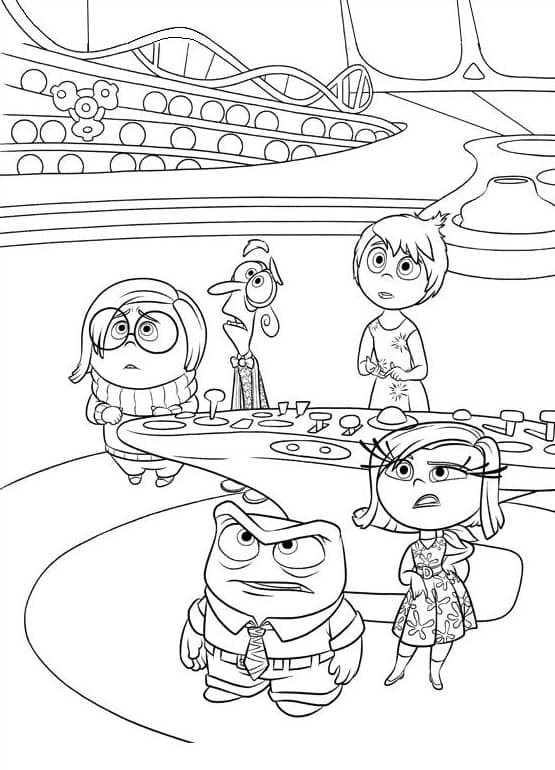 Desenho Personagens De Divertidamente Para Colorir Desenho Personagens De Divertidamente Para Colorir - Desenho de Divertidamente 2 para colorir