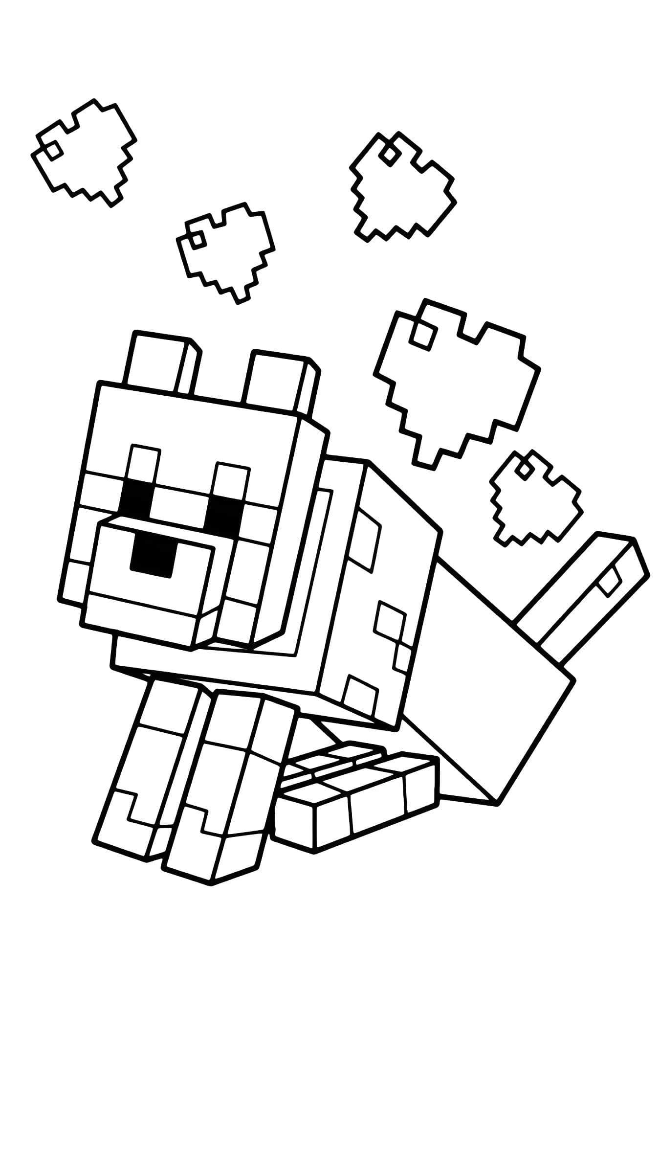Desenho Lobo De Minecraft Para Imprimir Minecraft Desenho Lobo De Minecraft Para Imprimir Minecraft - Desenho de Minecraft para colorir e imprimir grátis