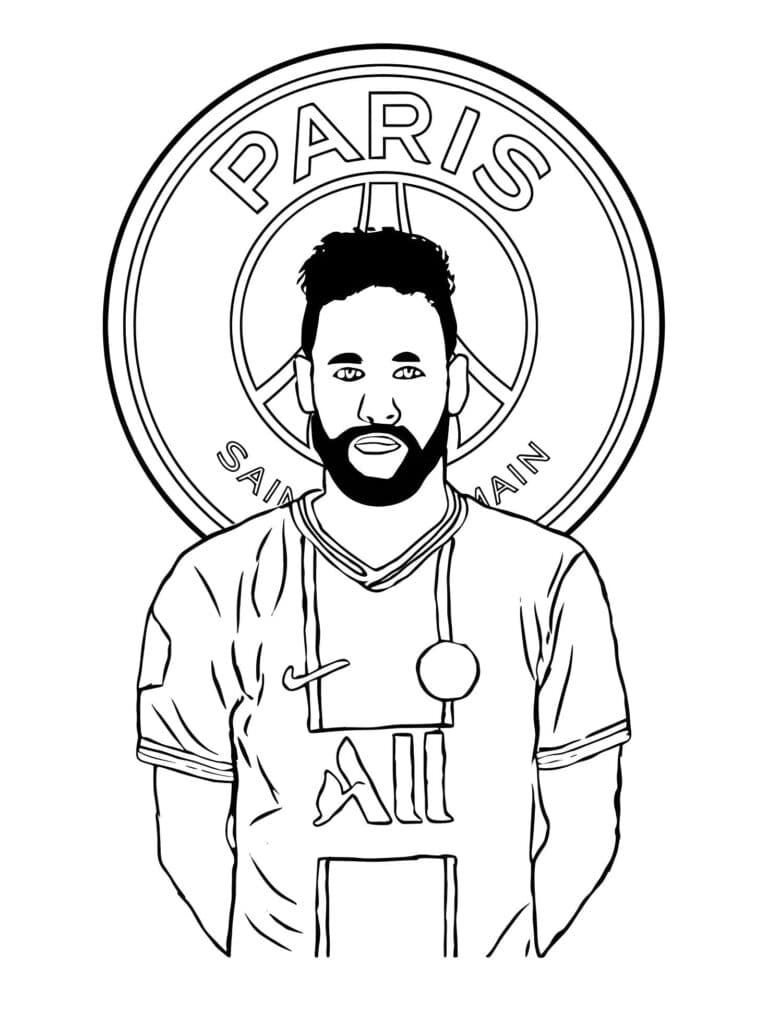 Desenho De Neymar Jr No Time Do Psg Com Escudo Para Colorir 768x1024 Desenho De Neymar Jr No Time Do Psg Com Escudo Para Colorir 768x1024 - Desenho de Neymar Jr para colorir e imprimir grátis