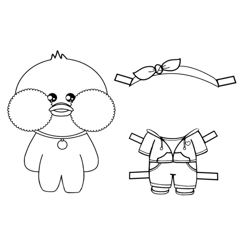 Paper Duck 13 800x800 1 1 Paper Duck 13 800x800 1 1 - Desenho de Paper Duck para colorir