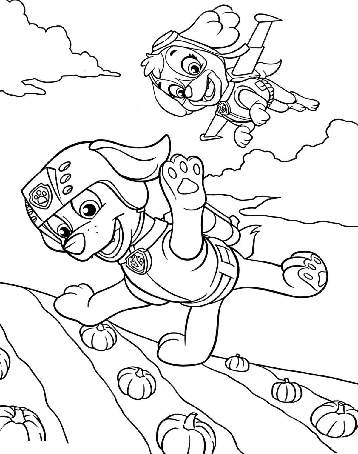 Desenho Da Patrulha Canina Para Colorir Desenho Da Patrulha Canina Para Colorir - Desenho de Patrulha Canina para colorir